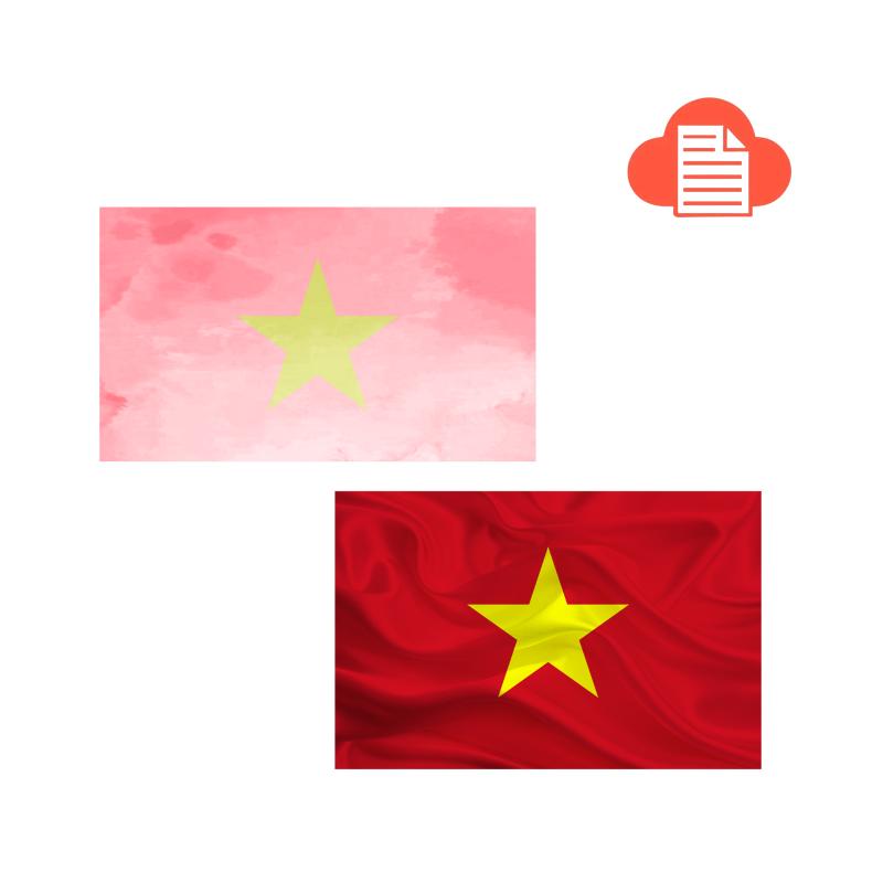 Kho Ảnh Lá Cờ Việt Nam Vector (PNG, PSD, JPG) Tải Miễn Phí hinh anh la co viet nam