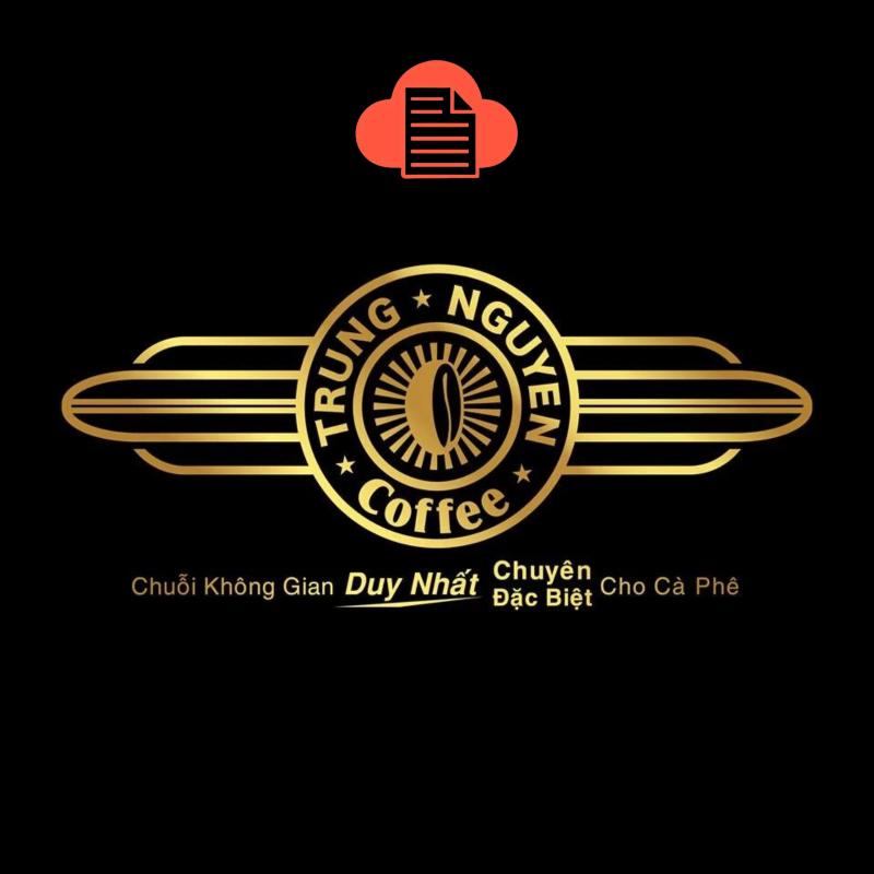 logo cafe trung nguyen vector 3