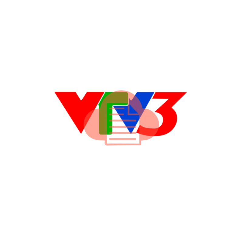 logo vtv3 vector 3
