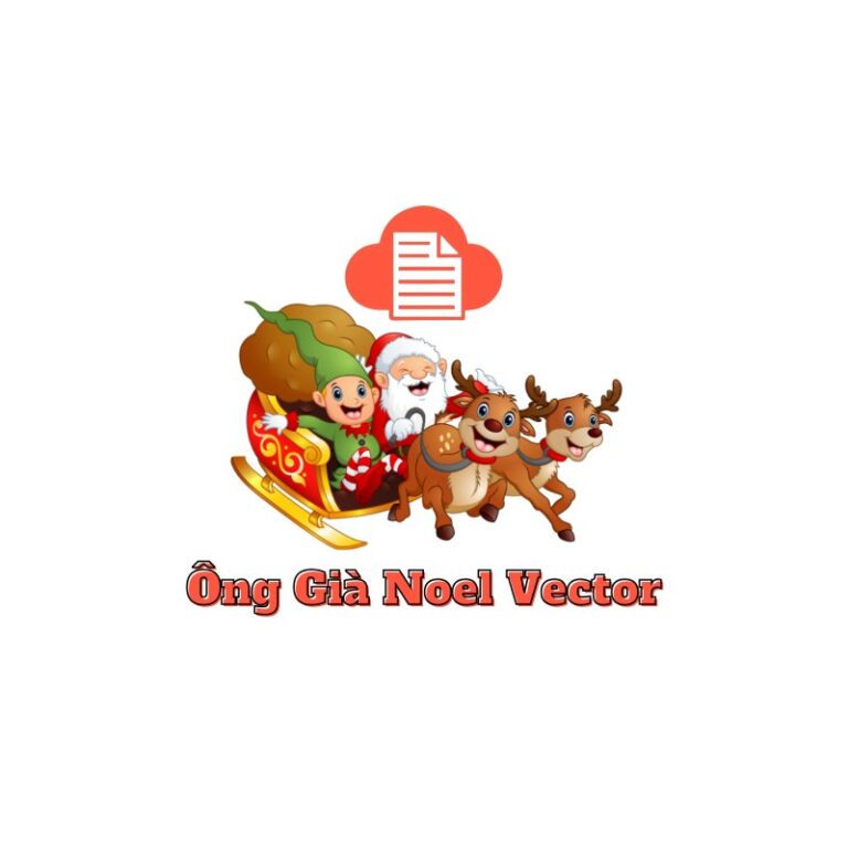 BST Hình Ông Già Noel Vector Độc Đáo Tải Miễn Phí ong gia noel vector 1