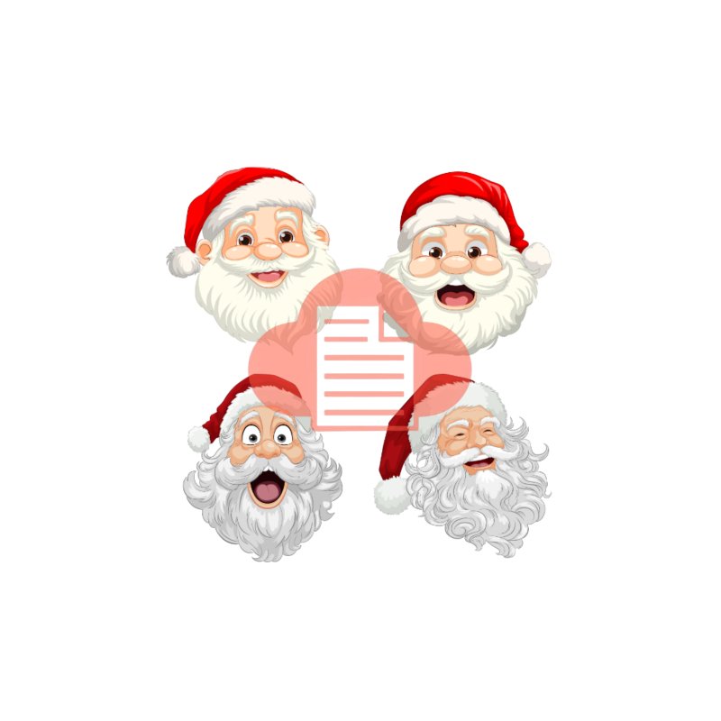 BST Hình Ông Già Noel Vector Độc Đáo Tải Miễn Phí ong gia noel vector 4