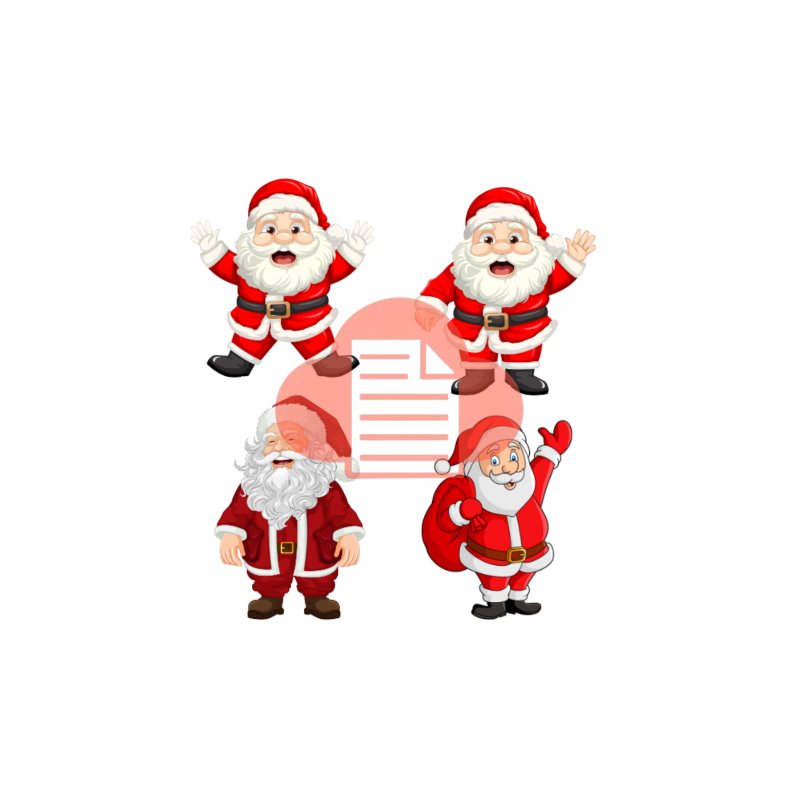 BST Hình Ông Già Noel Vector Độc Đáo Tải Miễn Phí ong gia noel vector 5