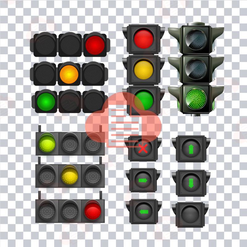 den giao thong vector 3