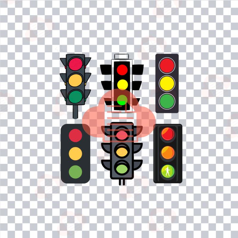 den giao thong vector 4