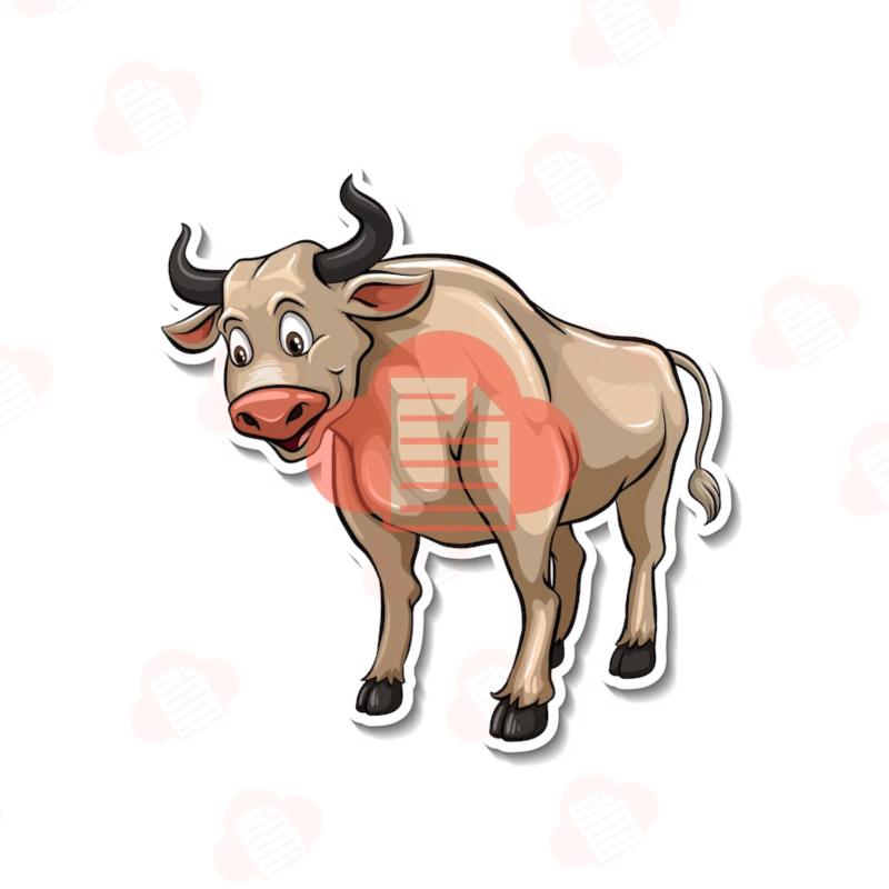 hinh con bo vector 2