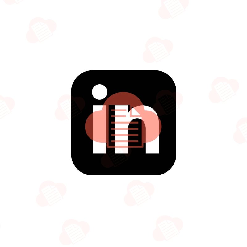 linkedin logo vector 7