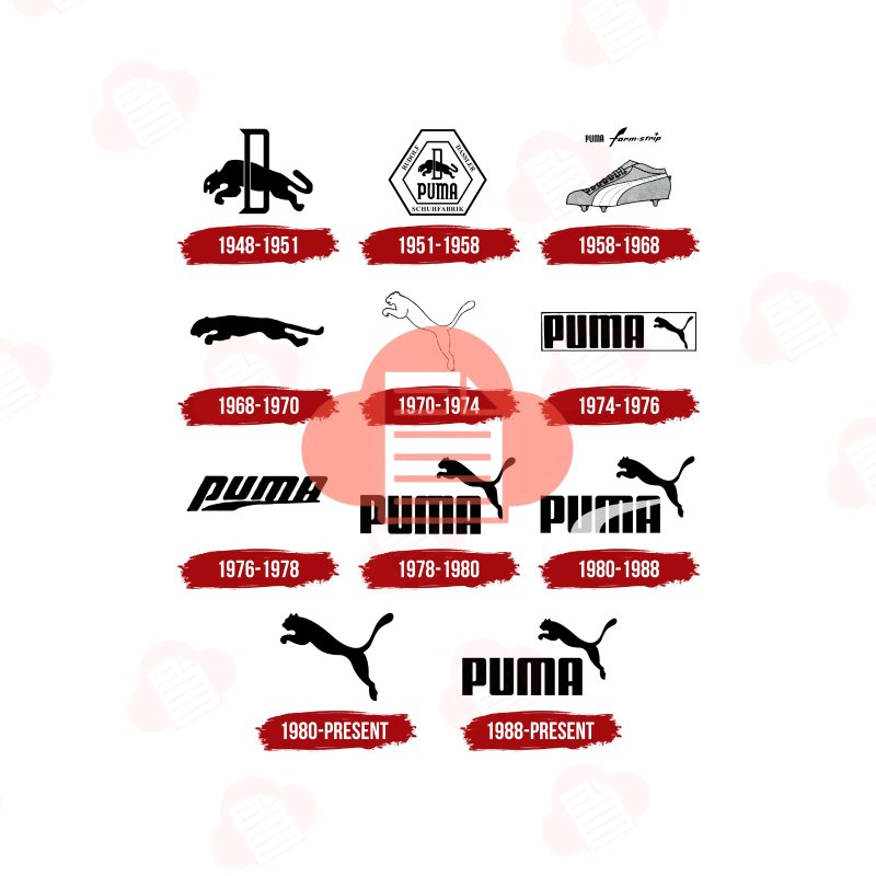 Trọn Bộ Logo Puma Vector PNG, AI, PDF, JPEG, SVG Miễn Phí logo puma vector 5