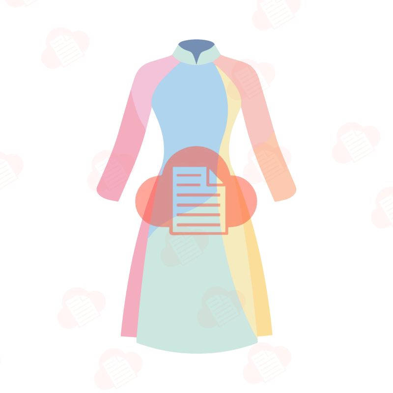 BST Áo Dài Vector Đa Dạng File PNG, JPG, AI, PDF Miễn Phí ao dai vector 9