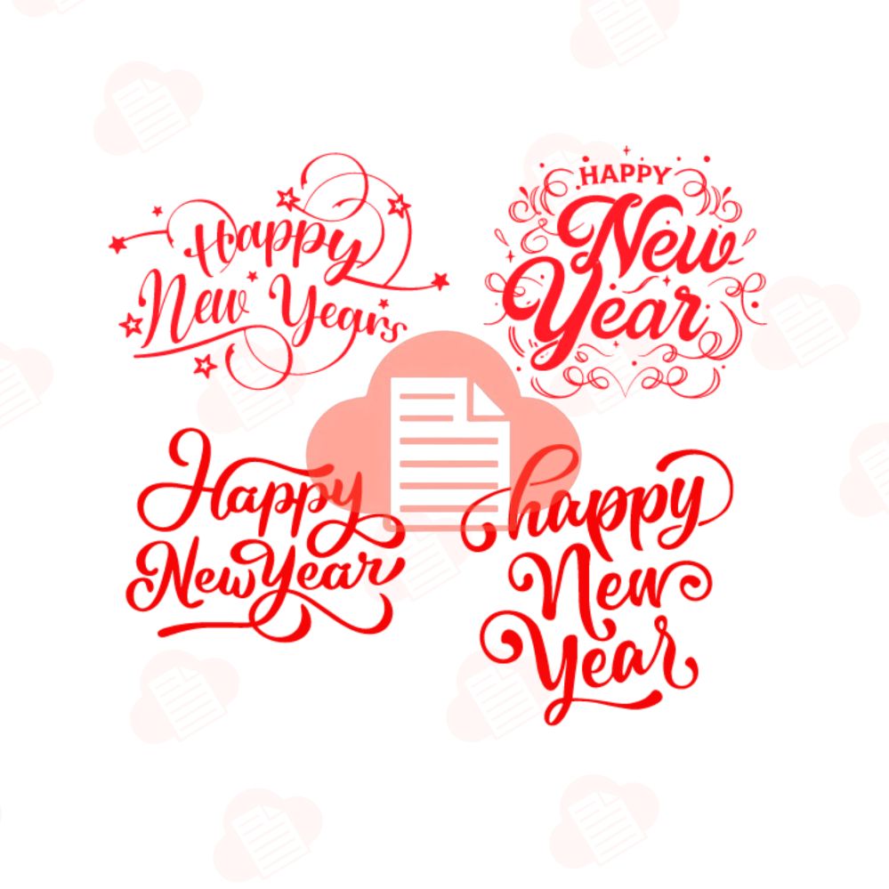 cau chuc mung nam moi vector 6