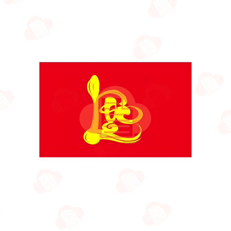 chu loc thu phap vector 4