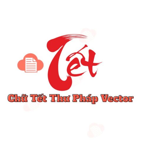 chu tet thu phap vector 2