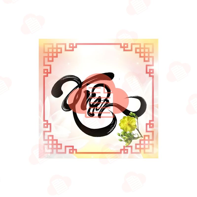 chu xuan thu phap vector 3