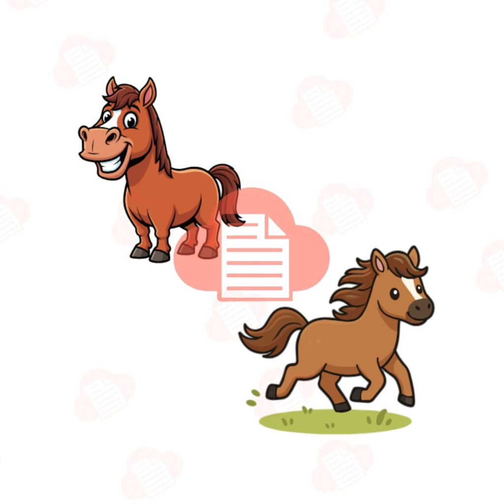 99+ Hình Con Ngựa Vector Đẹp, Độc Đáo Đa Dạng File con ngua vector 1