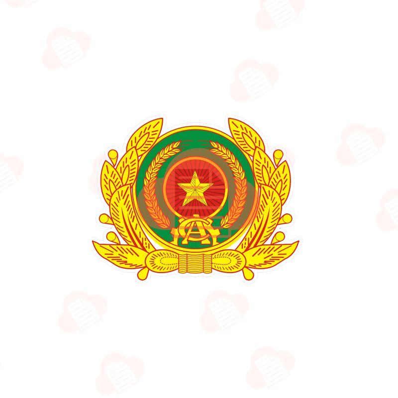 logo cong an vector 5