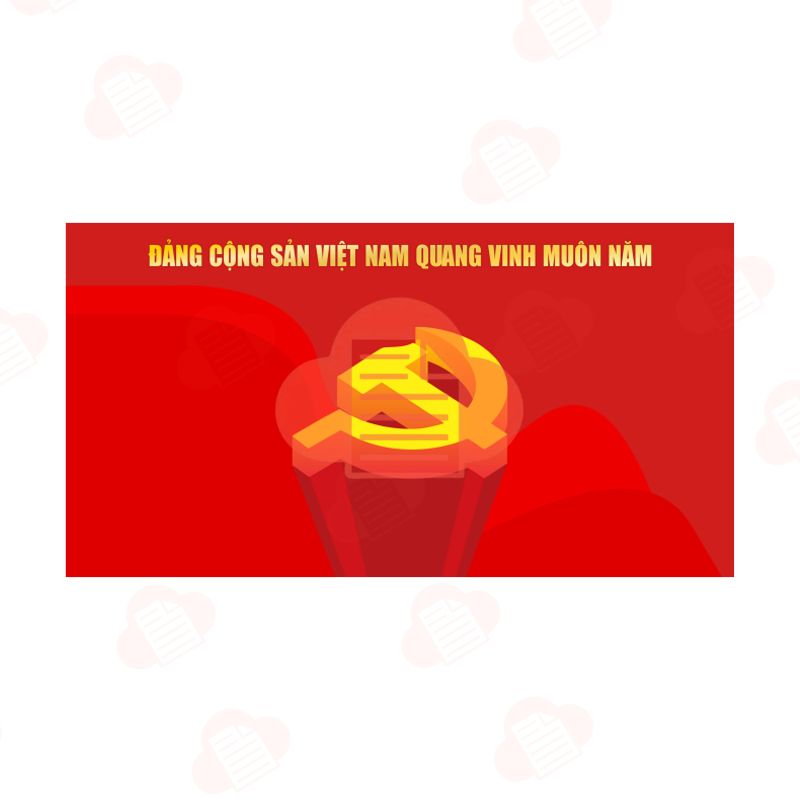 logo dang cong san viet nam vector 4