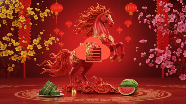 Tải Ngay 50 Ảnh Background Tết Vector 2026 Miễn Phí, Siêu Nét Background Tết vector ngựa đỏ sắc nét