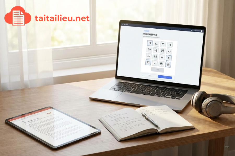 Tài liệu luyện thi tiếng Hàn tổng hợp đầy đủ qua các năm