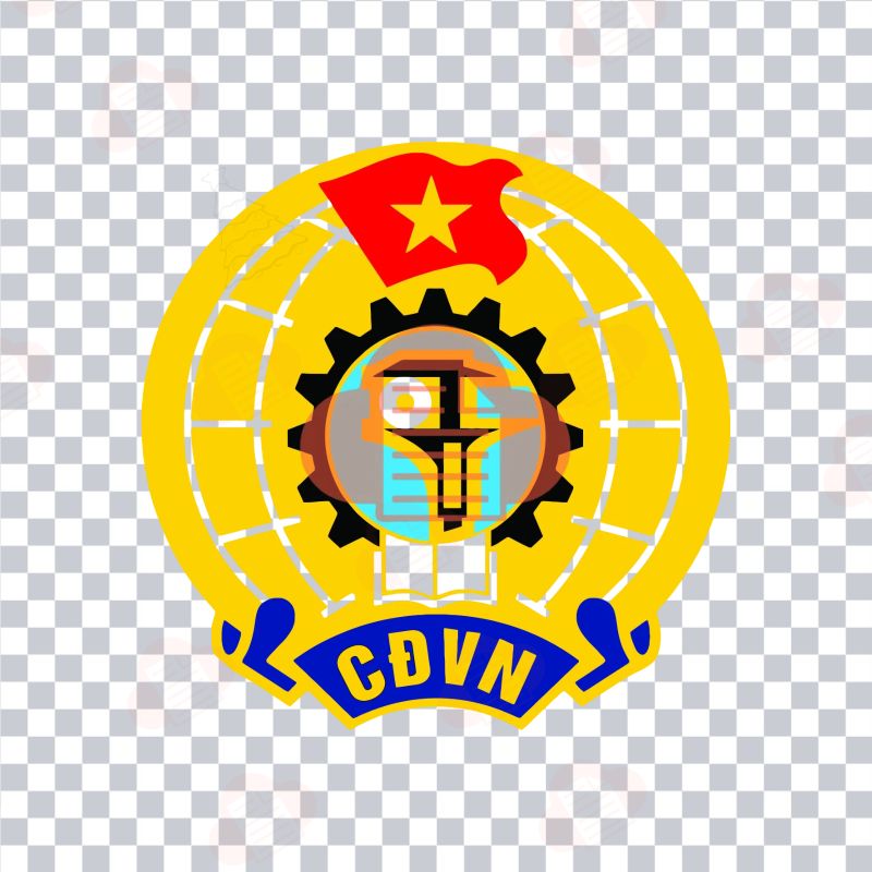 logo cong doan vector 1
