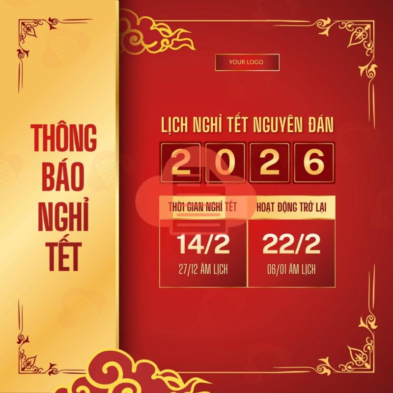 Download Banner Mẫu File Thông Báo Nghỉ Tết 2026 Vector mau file thong bao nghi tet vector 3