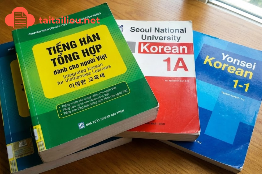 Các đầu sách học tiếng Hàn tổng hợp bằng file PDF