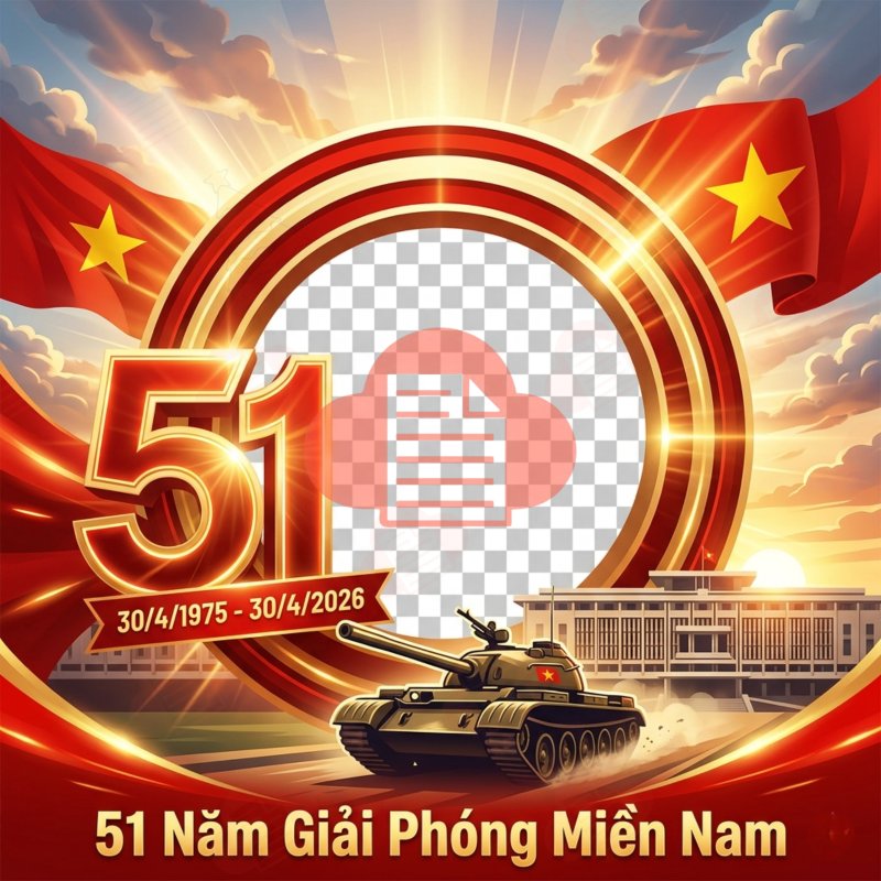 bo khung avatar ki niem 51 nam giai phong mien nam 3