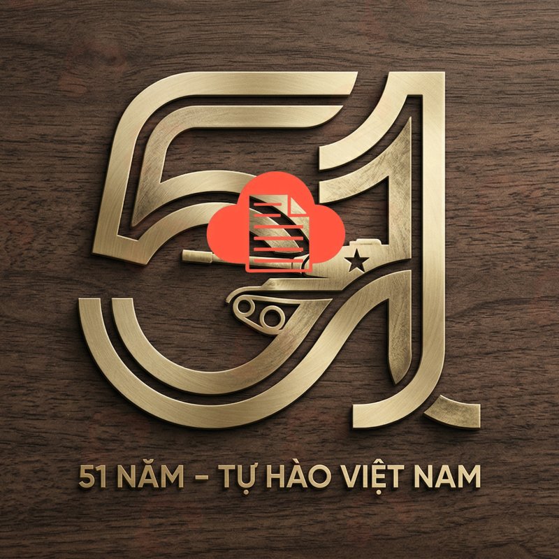 Tải Bộ Logo 51 Năm Giải Phóng Miền Nam Độc Đáo, Hào Hùng Miễn Phí ki niem 51 nam giai phong mien nam 2