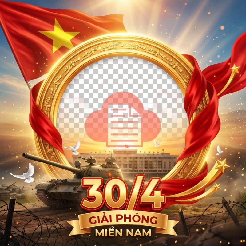 bo khung avt fb zalo 30 4 6