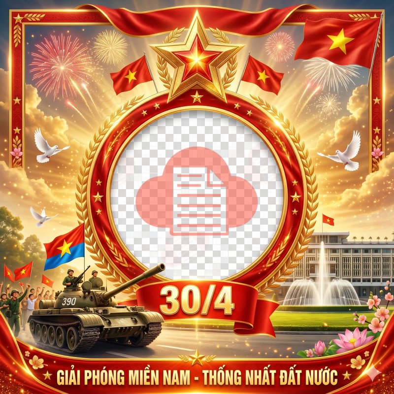 bo khung avt fb zalo 30 4 7