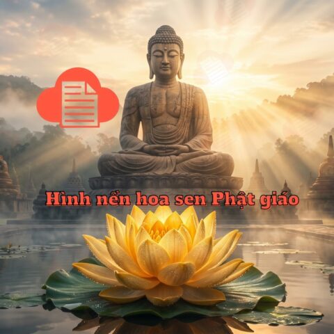 hoa sen phat giao vector 3
