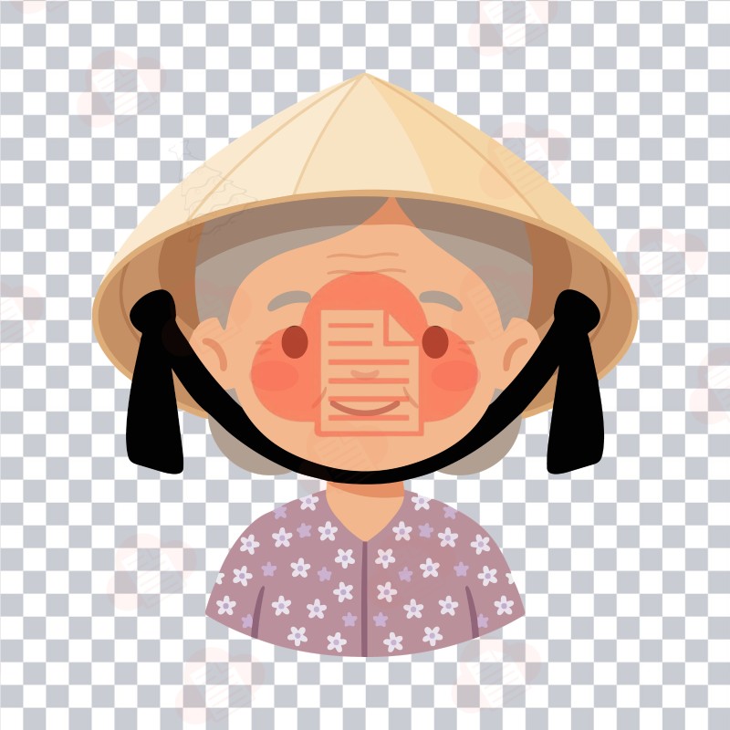 non la viet nam vector 18