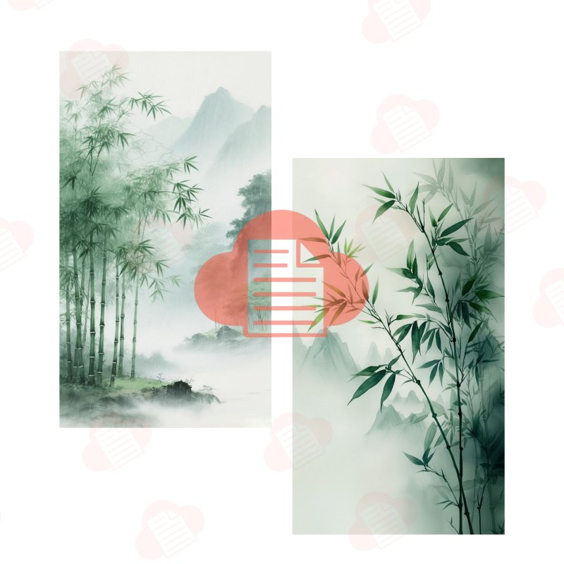 File Hình Cây Tre Việt Nam Vector Đẹp Free Download (AI, Corel, PNG) cay tre vector 9