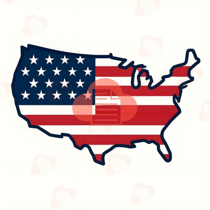 Tải Bộ Lá Cờ Mỹ Vector File PNG AI CDR (Free Flag USA Vector) co my vector 7