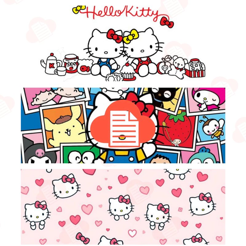 Tải 1000+ Bộ Mèo Hello Kitty Vector Đáng Yêu Free (AI, Corel, PNG) hello kitty vector 5