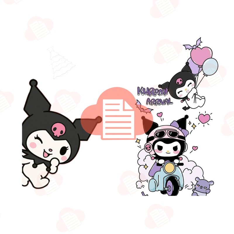 999+ Bộ Hình Kuromi Wallpaper Đẹp Chất Lượng Cao Phone, Desktop, PC kuromi vector 12