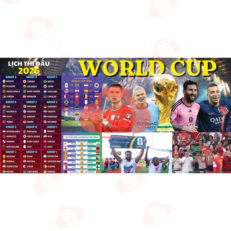 Tải Lịch Thi Đấu World Cup 2026 Toàn Diện Bản PDF/Excel Mới Nhất lich thi dau world cup 2026 7