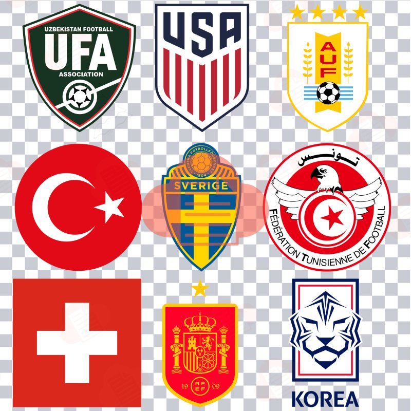 logo 48 doi bong tham gia wolrd cup 2026 3