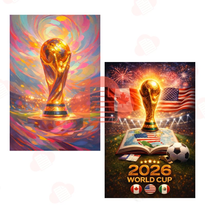 poster world cup cinematic vector 12