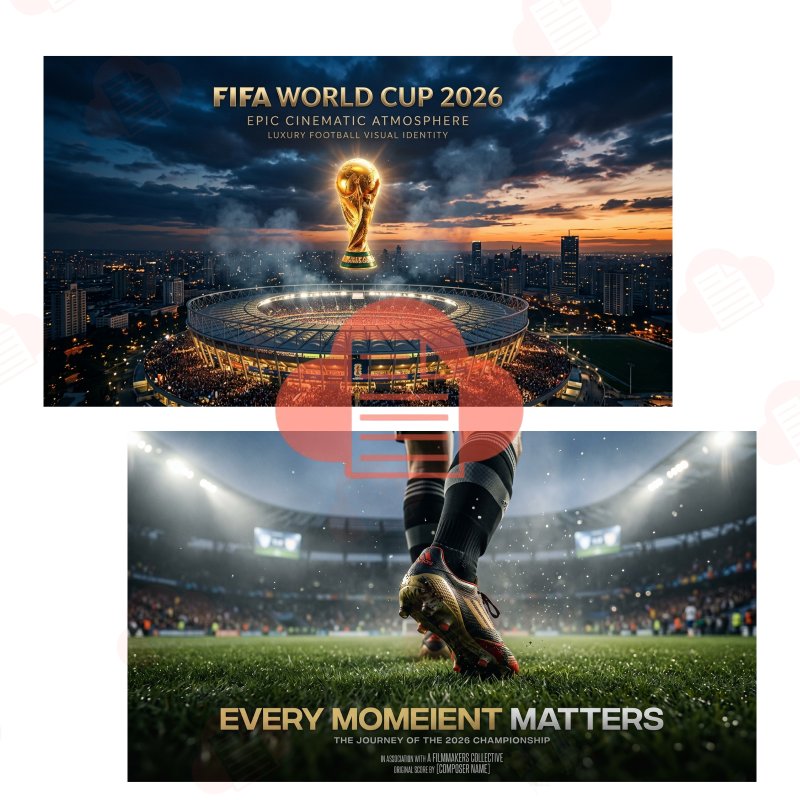 poster world cup cinematic vector 15