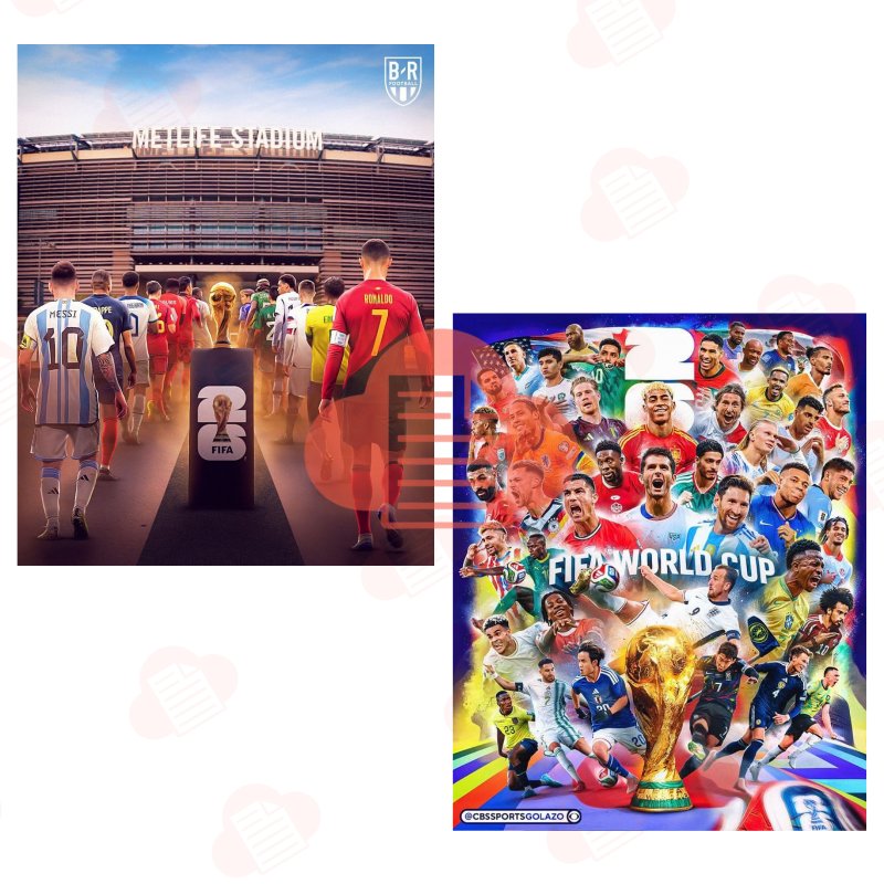 poster world cup cinematic vector 3