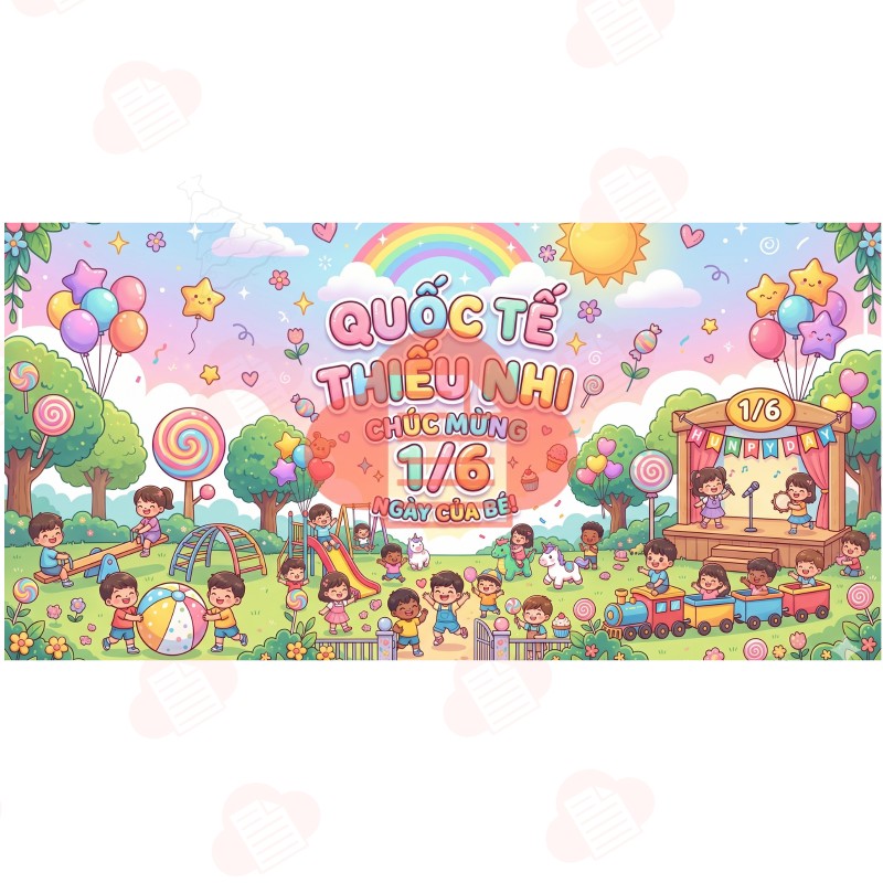 Tải 99+ Background Quốc Tế Thiếu Nhi 1 6 Đẹp, File AI/CDR/PNG Free banner hinh anh poster quoc te thieu nhi 16