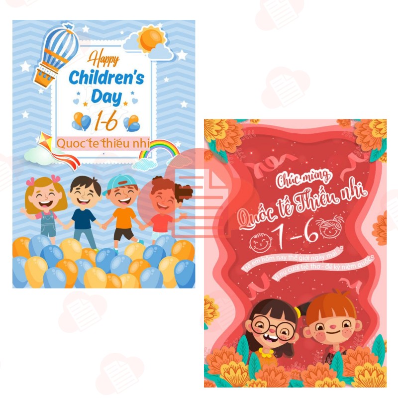 Tải 99+ Background Quốc Tế Thiếu Nhi 1 6 Đẹp, File AI/CDR/PNG Free banner hinh anh poster quoc te thieu nhi 8
