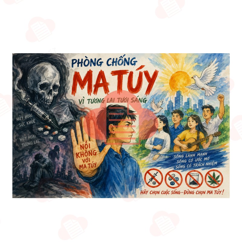75+ Mẫu Poster Tuyên Truyền Phòng Chống Ma Túy Đẹp File Gốc Tải Free banner poster phong chong ma tuy mien phi 22