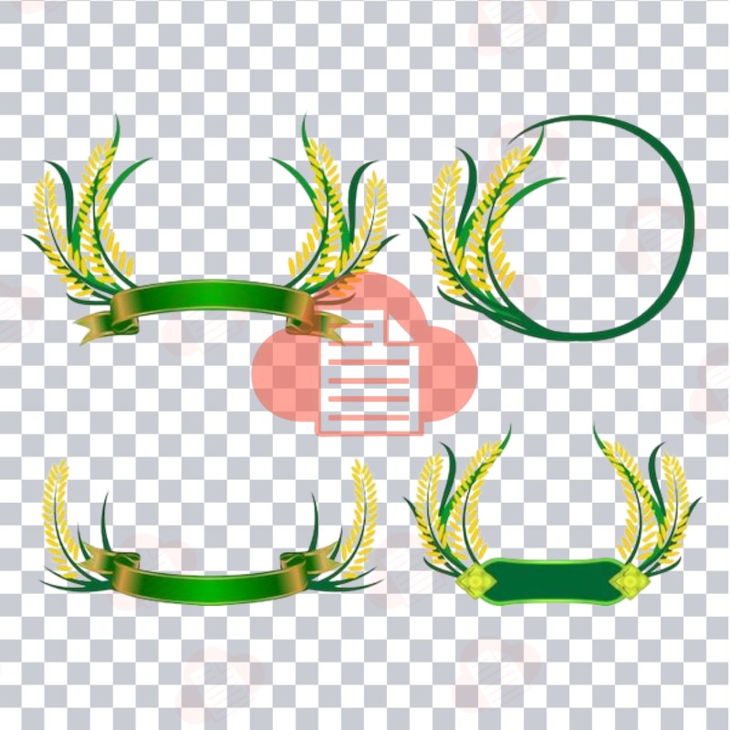 Mẫu Logo Bông Lúa Vector Đẹp Download Free Bản CDR, AI, PNG, Corel bong lua vector 5