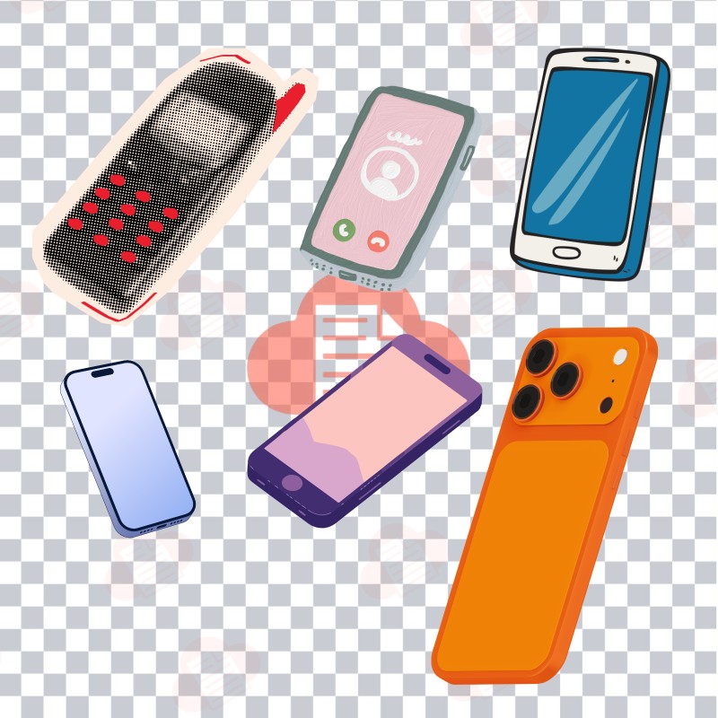 Kho Mẫu Điện Thoại Vector Đẹp File AI, PNG Tải Miễn Phí Đủ Định Dạng dien thoai vector 11