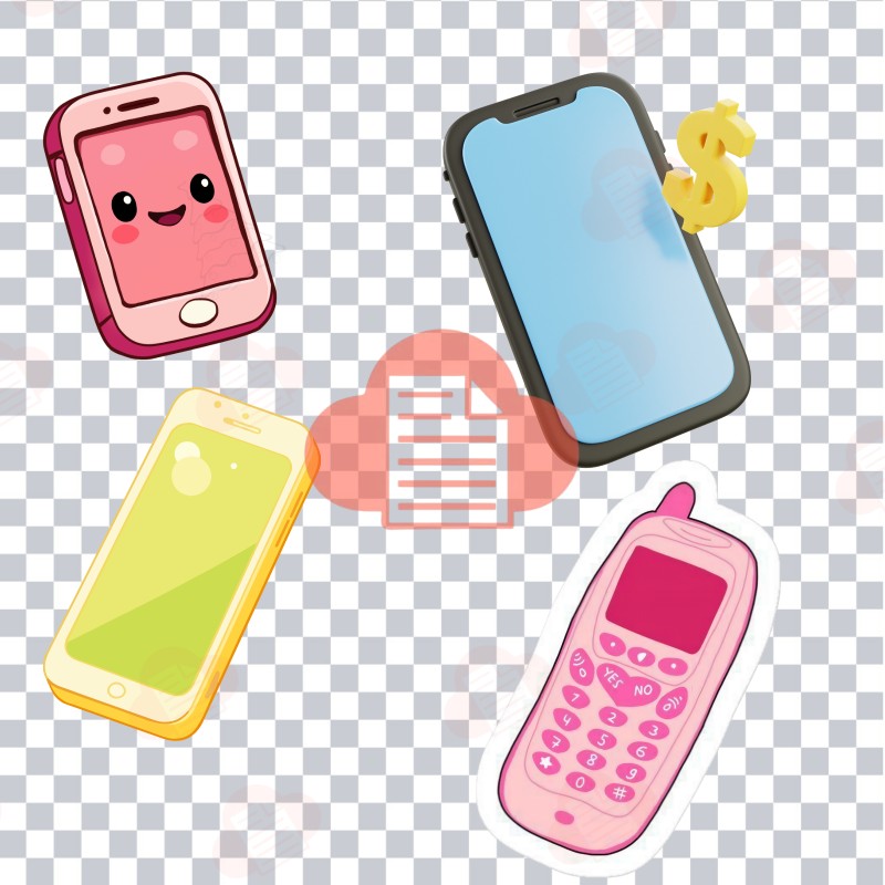 Kho Mẫu Điện Thoại Vector Đẹp File AI, PNG Tải Miễn Phí Đủ Định Dạng dien thoai vector 9