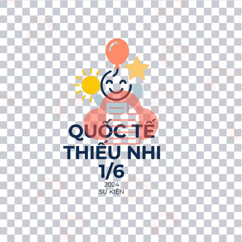 Bộ File Icon Logo Quốc Tế Thiếu Nhi Vector Thiết Kế Đáng Yêu Nhất logo quoc te thieu nhi khong nen 11