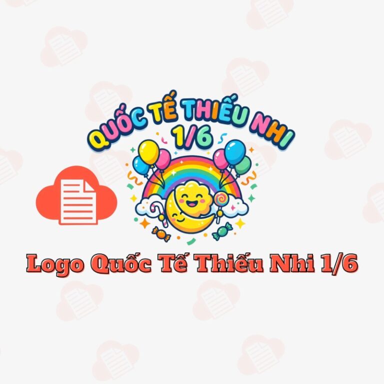 Bộ File Icon Logo Quốc Tế Thiếu Nhi Vector Thiết Kế Đáng Yêu Nhất logo quoc te thieu nhi khong nen 2