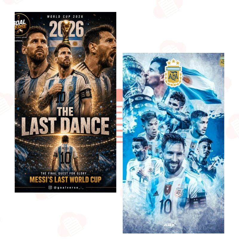 Poster Argentina World Cup 2026 Đẹp Nhất, Tải Miễn Phí Chất Lượng Cao poster argentina world cup 2026 1