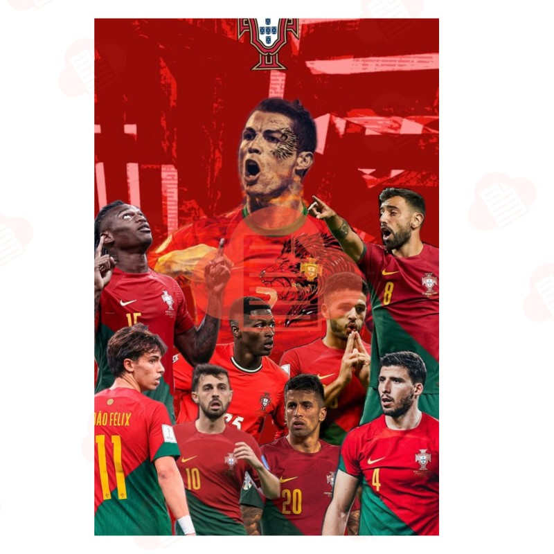 Tổng Hợp Các Mẫu Poster Bồ Đào Nha World Cup 2026 Đẹp Bản Vector Tải Free poster bo dao nha world cup 2026 9