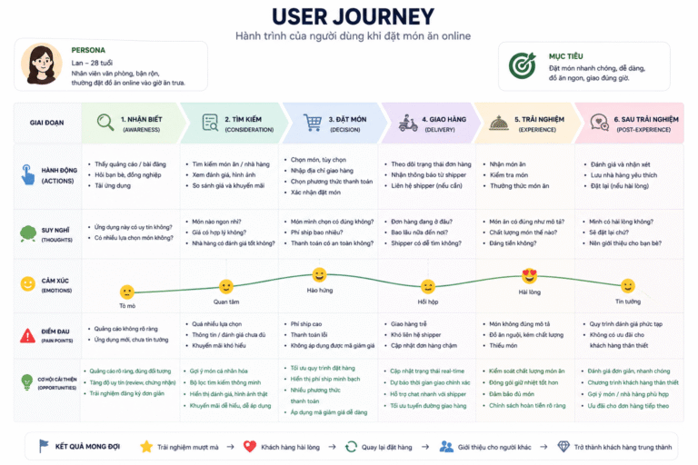 User Journey Map Là Gì? Cách Xây Dựng Bản Đồ Hành Trình Người Dùng Hiệu Quả user journey
